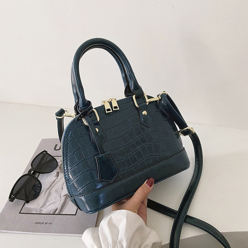 Bolsas femininas com alça superior de designer de luxo e coloridas