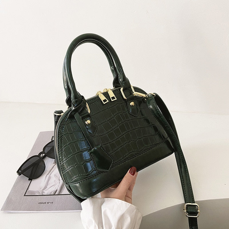 Bolsas femininas com alça superior de designer de luxo e coloridas