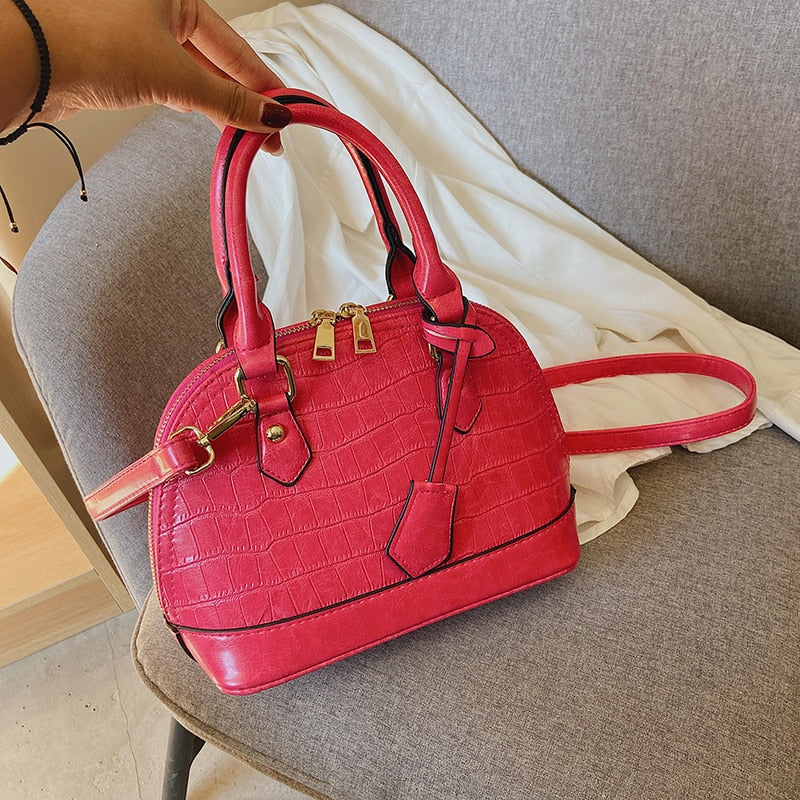 Bolsas femininas com alça superior de designer de luxo e coloridas